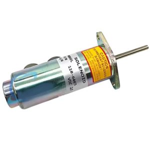 24V Shut-Off Solenoid Valve FZZ3059ME 1255774 6T4122 For Caterpillar CAT