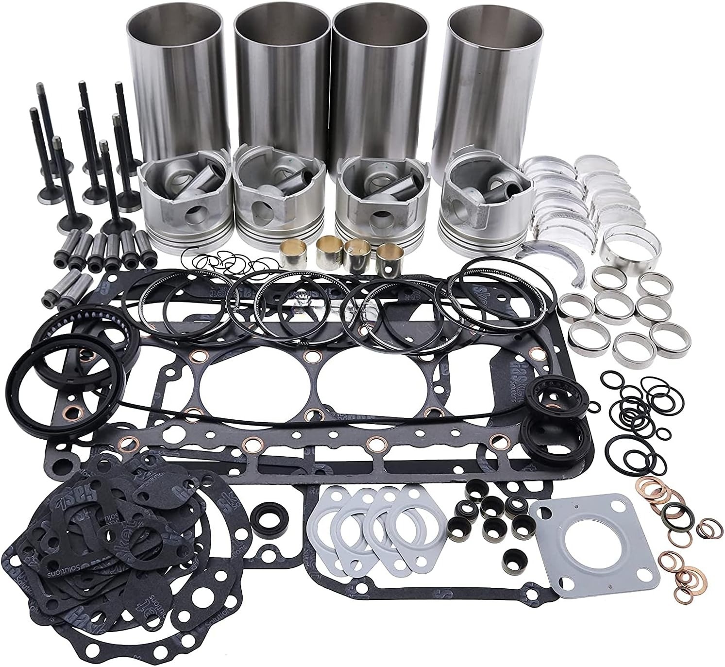 STD V1505 Engine Overhaul Rebuild Kit For Kubota V1505T Engine B2910HSD B3030HSD