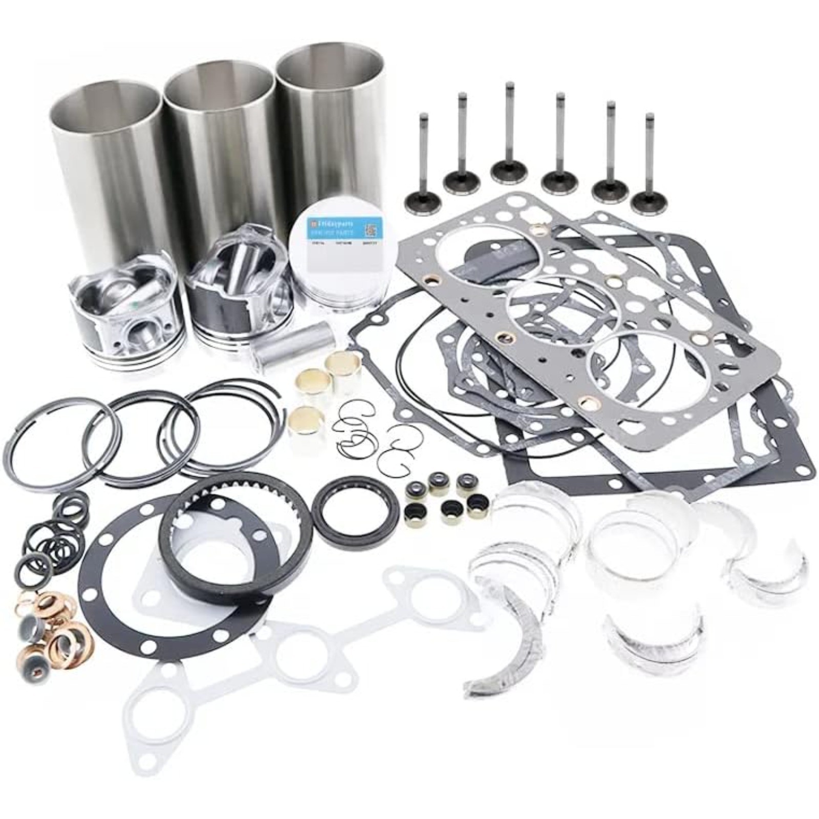 S3L2 S3L STD Overhaul Rebuild Kit Compatible for Mitsubishi S3L2 S3L Engine