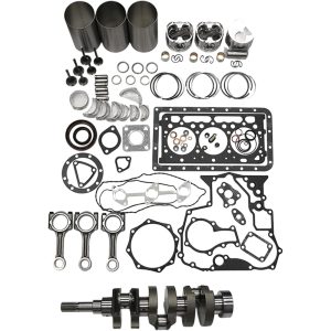 D902 Overhaul Rebuild Kit and Connecting Rod with Crankshaft for Kubota