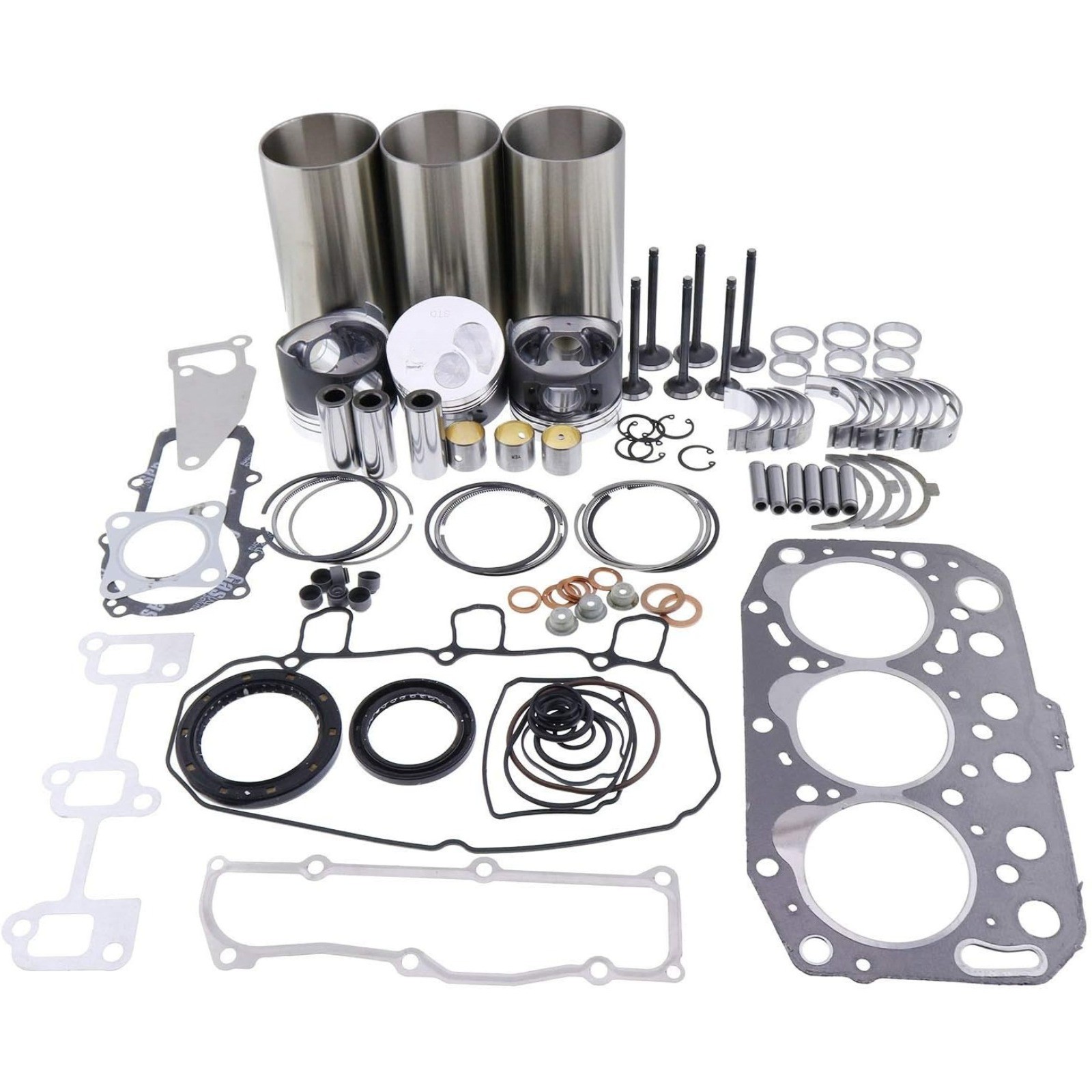 DH1101 Overhaul Rebuild Kit For Kubota DH1101 Engine L245 L245DT L245C Tractor