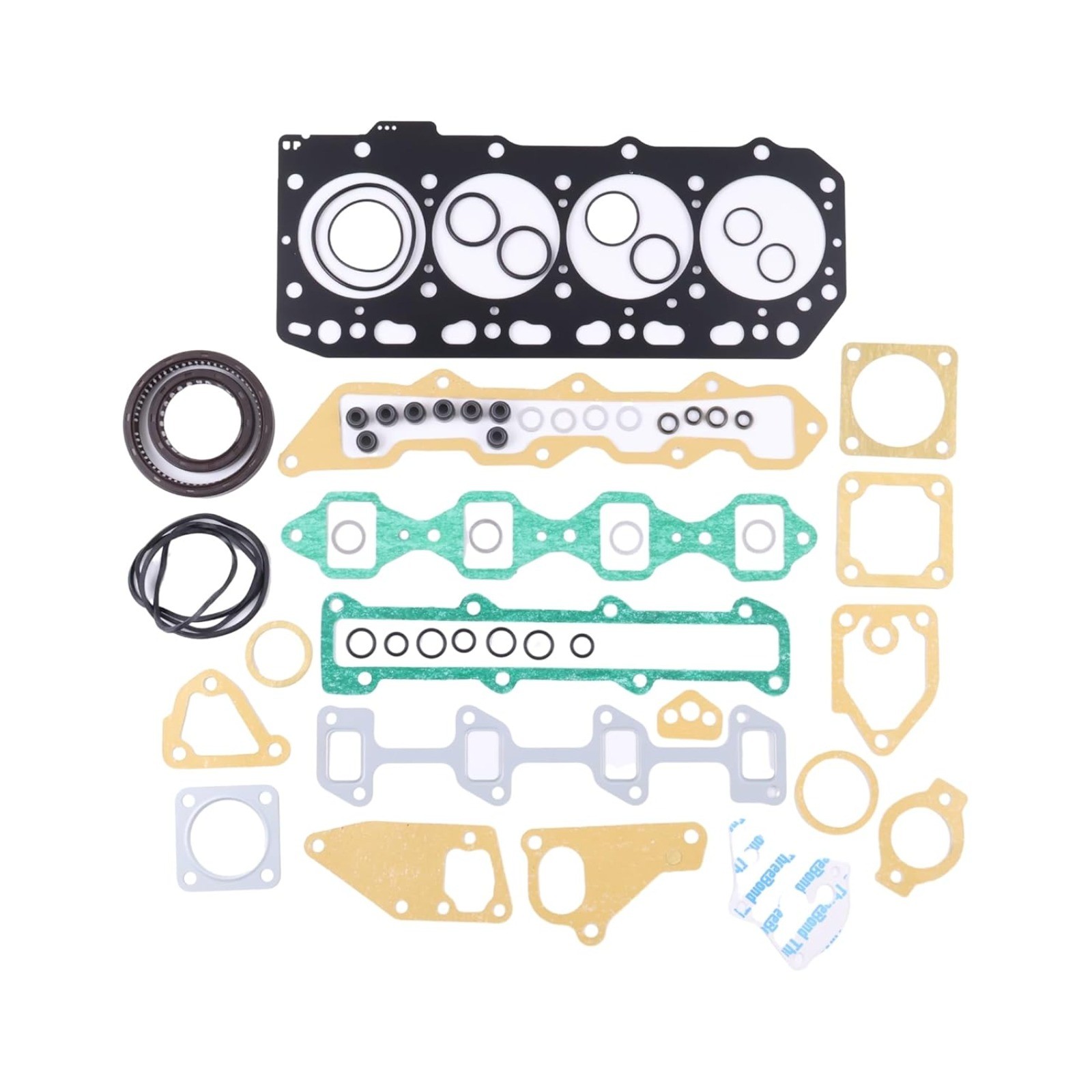 Overhaul Gasket Kit For Yanmar 4JH4E 4JH5E 4JH4 4JH5 Marine Engine