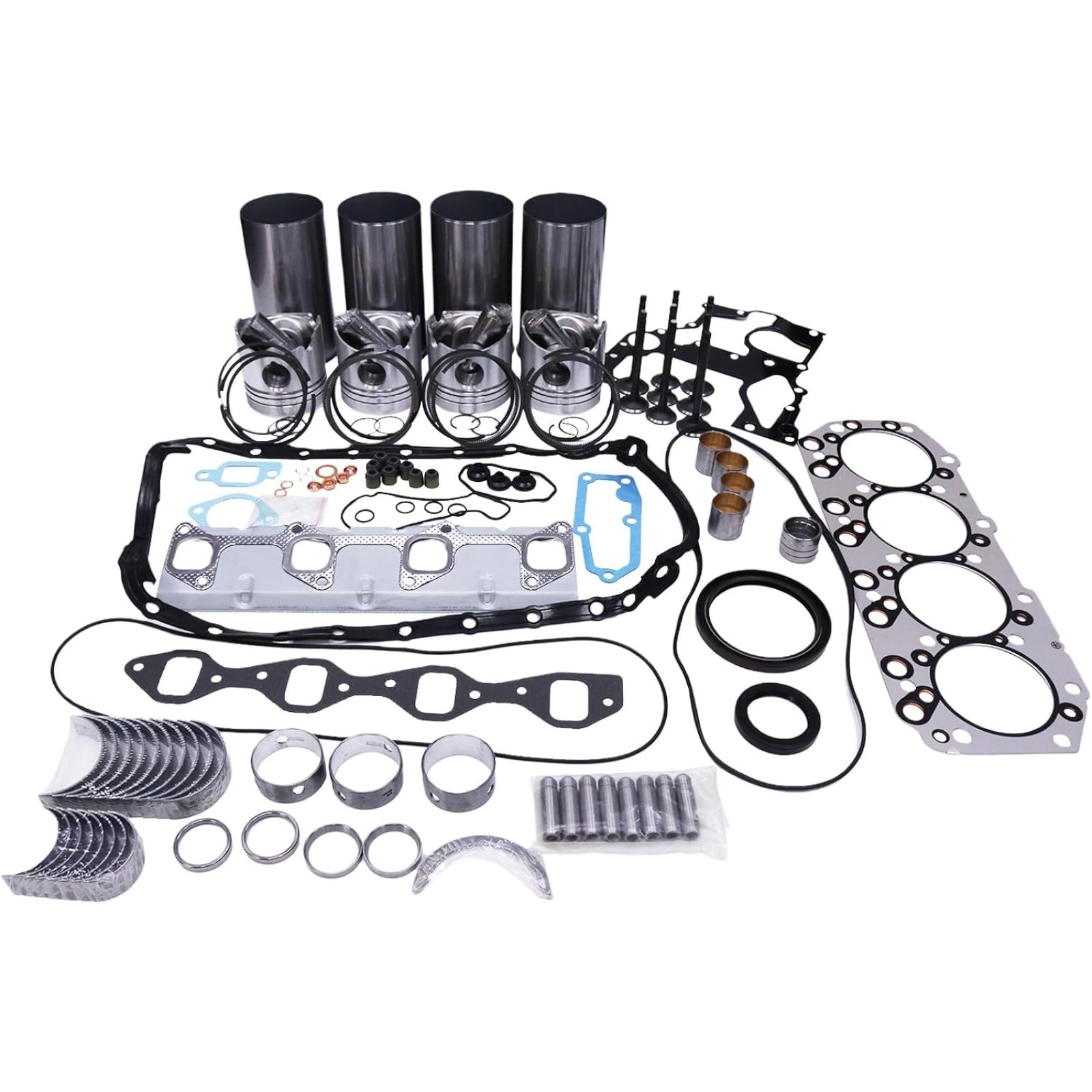 Overhaul Rebuild Kit For Isuzu 4JB1 2.8L Engine For Bobcat Loader 1213 843 853
