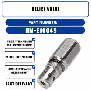 HM-E10049 KZ000756 14798 Relief Valve For Kato HD700 HD800 Crawler Excavators