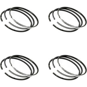 4PCS V2003 Piston Rings For Kubota V2003 V2003-M-DI V2003T V2003-T-E2B Engine
