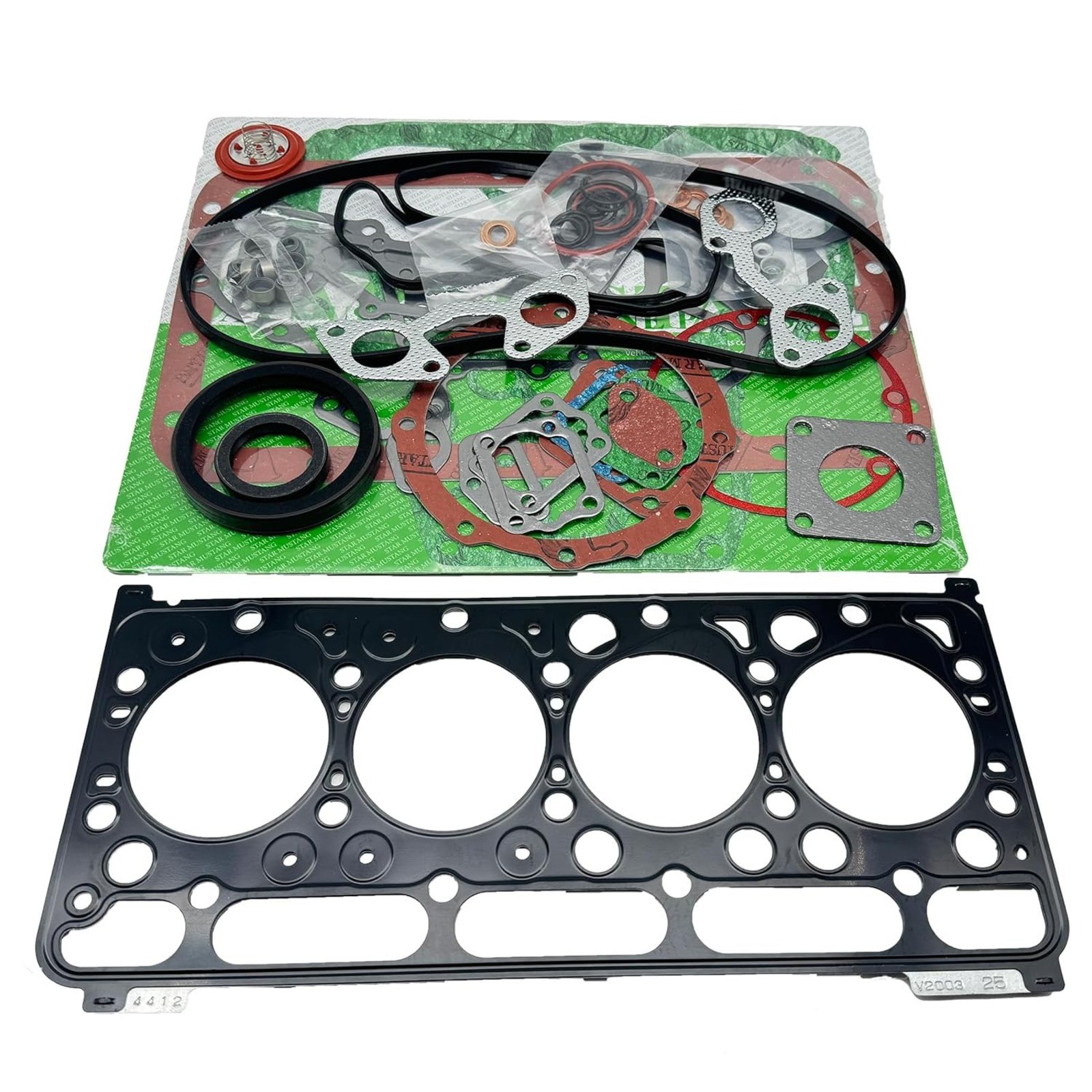 V2003 Engine Full Gasket Kit with Head Gasket For Kubota V2003T V2003M/DI Engine