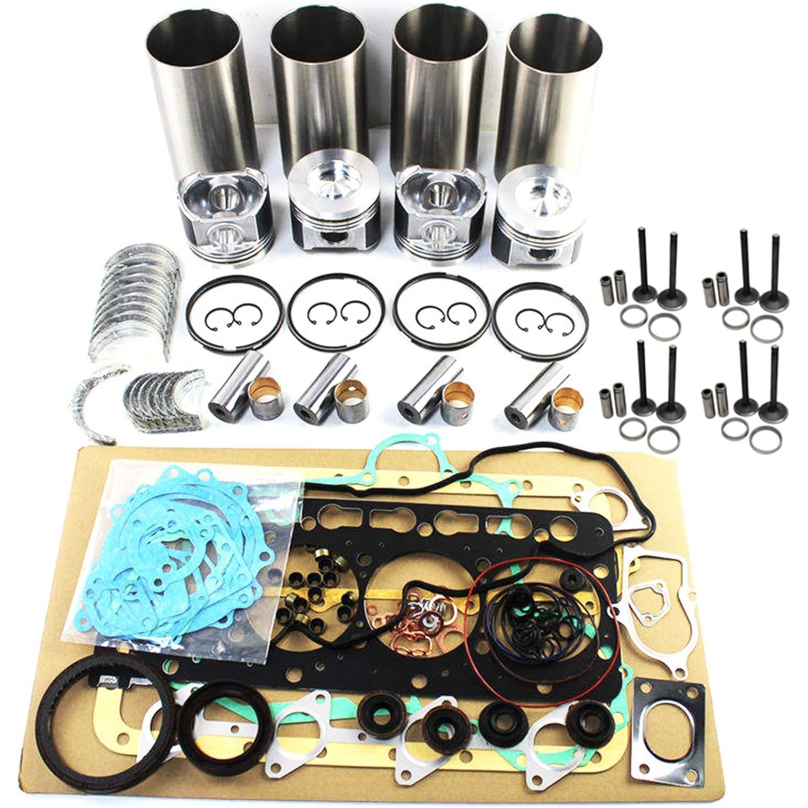V1100 Overhaul Rebuild Kit For Kubota V1100 Engine Piston 15956-21110