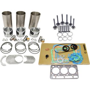 Overhaul Rebuild Kit For Kubota D850 Engine B1550D Tractor Piston 15956-21111