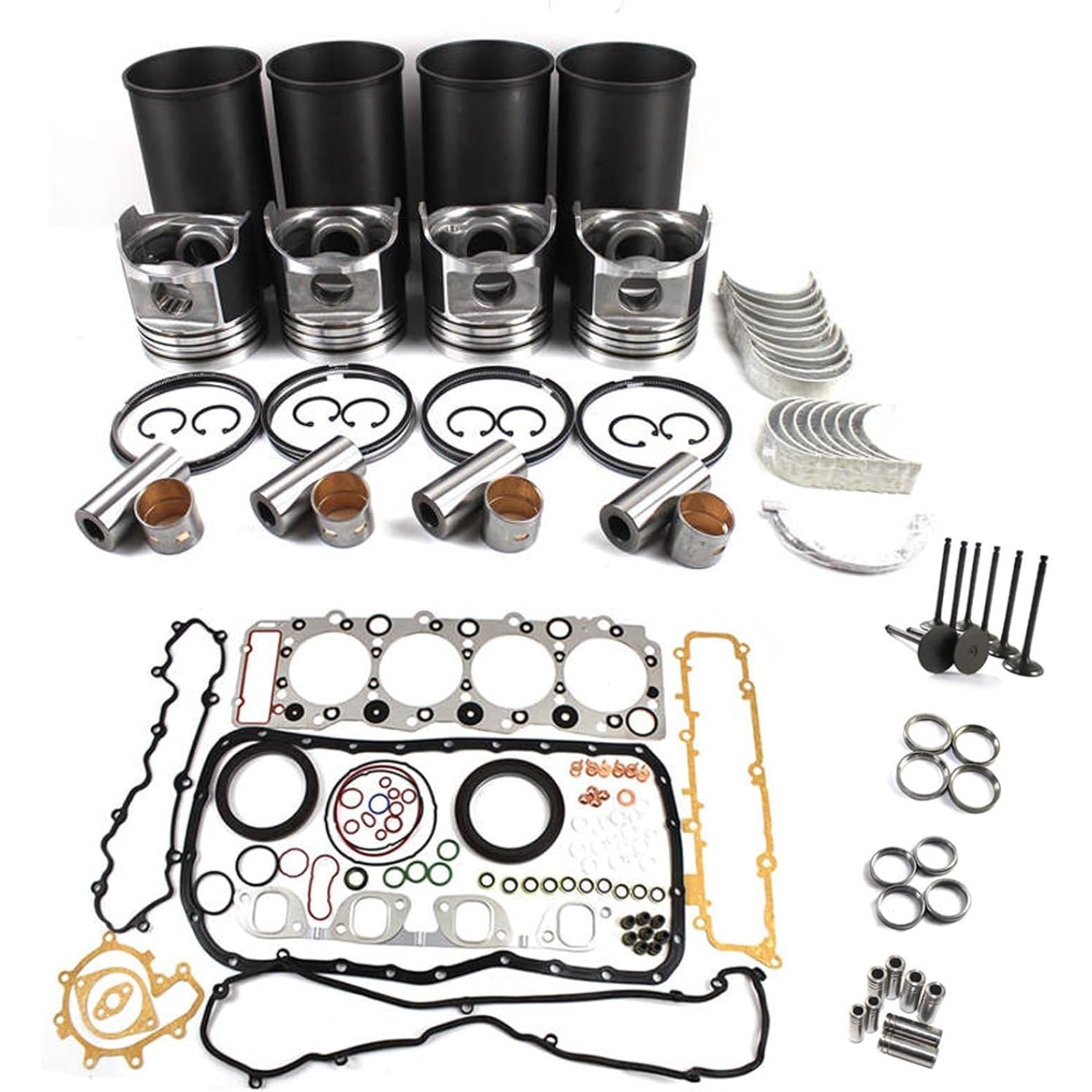 Engine Overhaul Rebuild Kit For Isuzu 4HJ1 4HJ1T Truck NKR NPR NQR NRR Engine