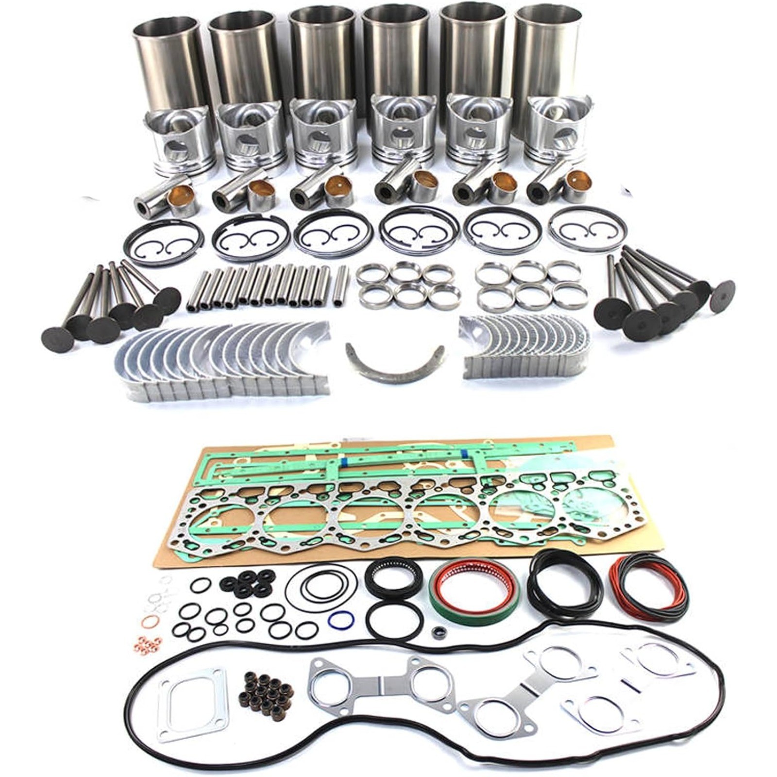 S6D140-5 Engine Overhaul Rebuild Kit Compatible with Komatsu Engine S6D140-5