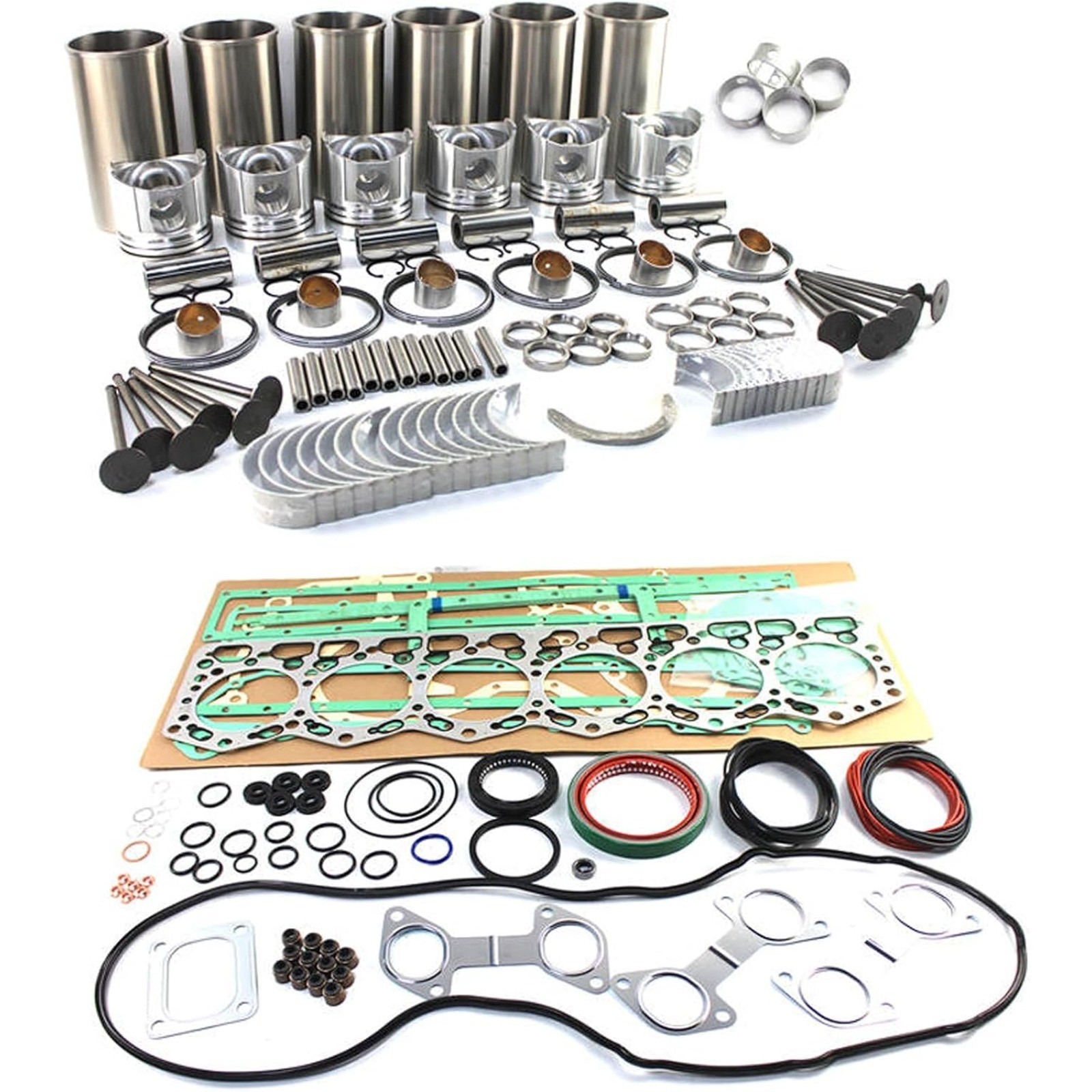 S6D140-3 Engine Overhaul Rebuild Kit Compatible with Komatsu Engine S6D140-3