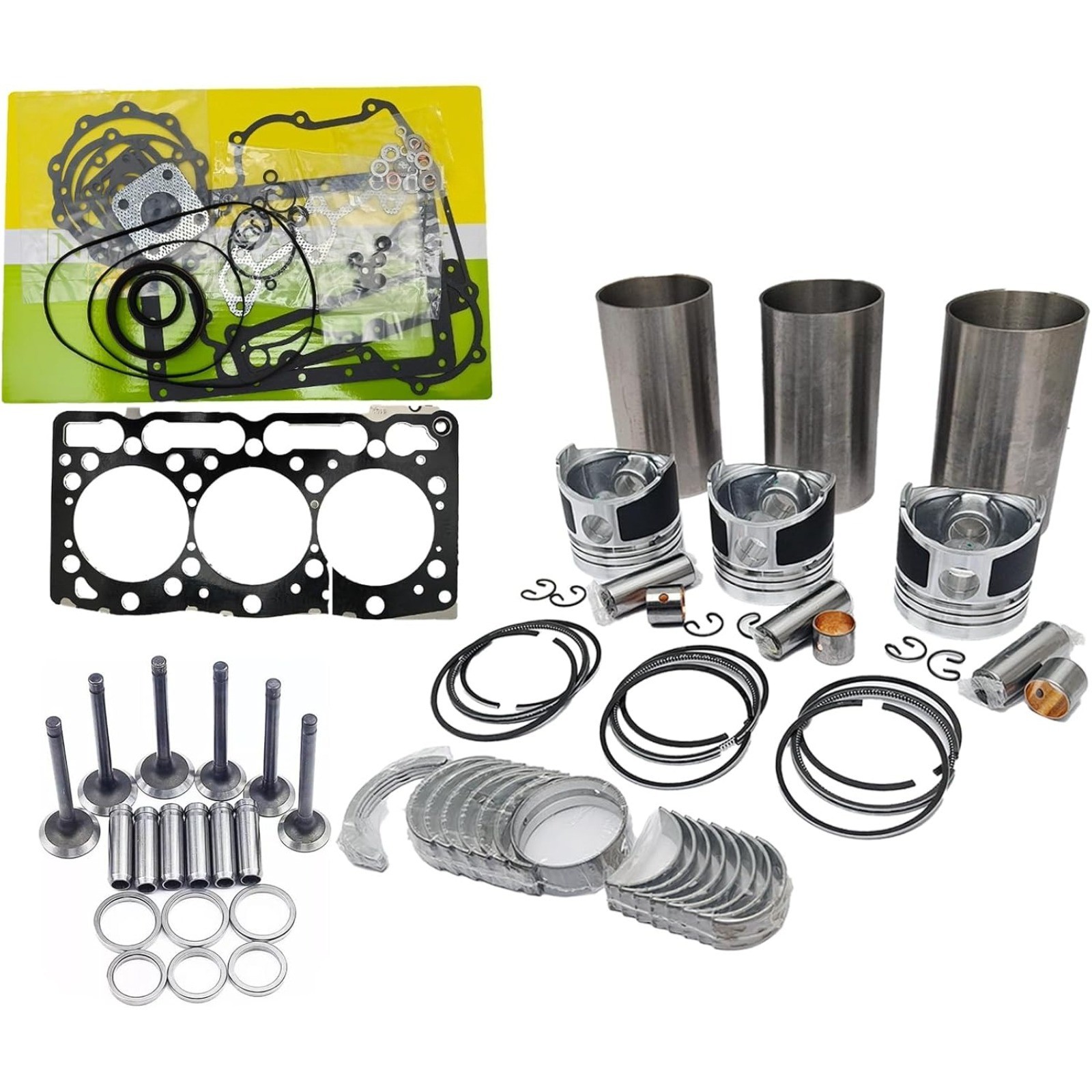 L3E Engine Overhaul Rebuild Kit For Mitsubishi Engine L3E