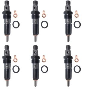 6PCS Diesel Fuel Injector 0432133854 3897197 For Cummins 5.9L 94-98