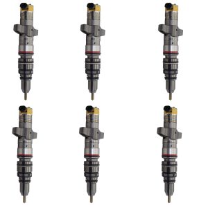 6PCS Fuel Injector 267-9722 For Caterpillar CAT C9 Engine 330D 330DL 336D loader