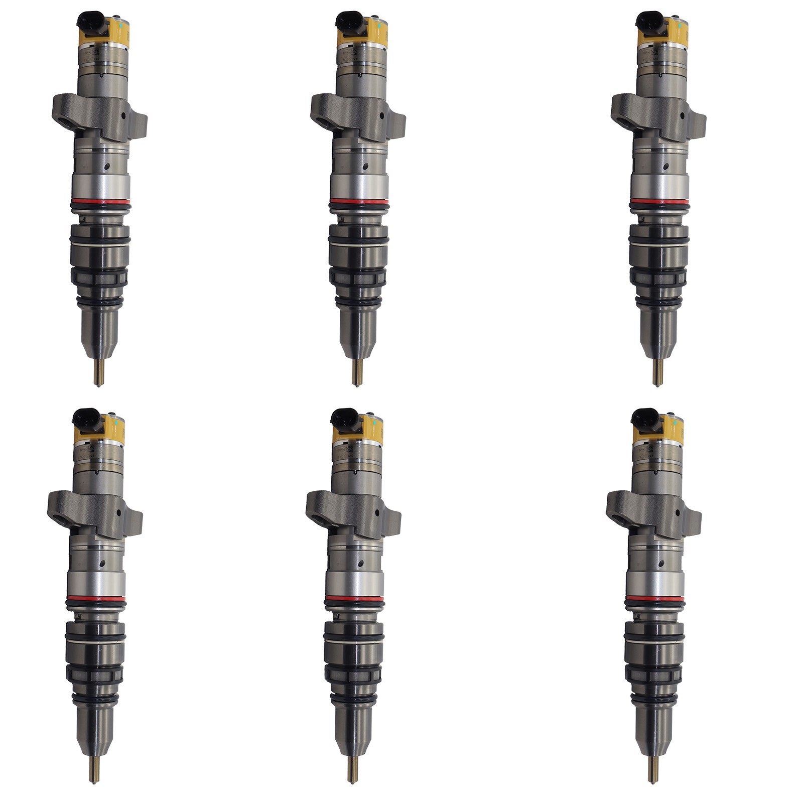 6PCS Fuel Injector 267-9722 For Caterpillar CAT C9 Engine 330D 330DL 336D loader