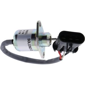 12V Fuel Shut Off Solenoid Valve 6670602 For Bobcat 463 553 Skid Steer Loader