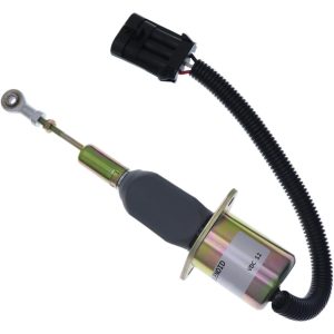 12V Fuel Shut Off Solenoid Valve 87801213 87616313 For New Holland 8670A 8770