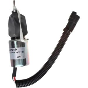 12V Solenoid Valve 11802561 1751ES-12A3UC11B1 For Volvo EC27C EC35C Excavator