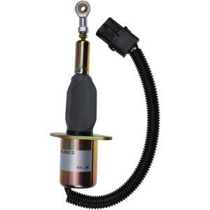 24V Stop Solenoid Valve 6743-81-9140 For Komatsu PC360-7 PC300-7 For Cummins 6CT