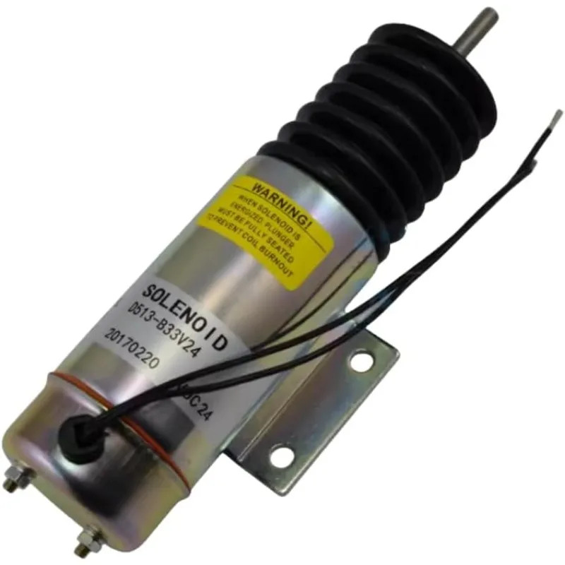 24V Stop Solenoid Valve D513-B33V24 for Genie JLG Trombetta Engine