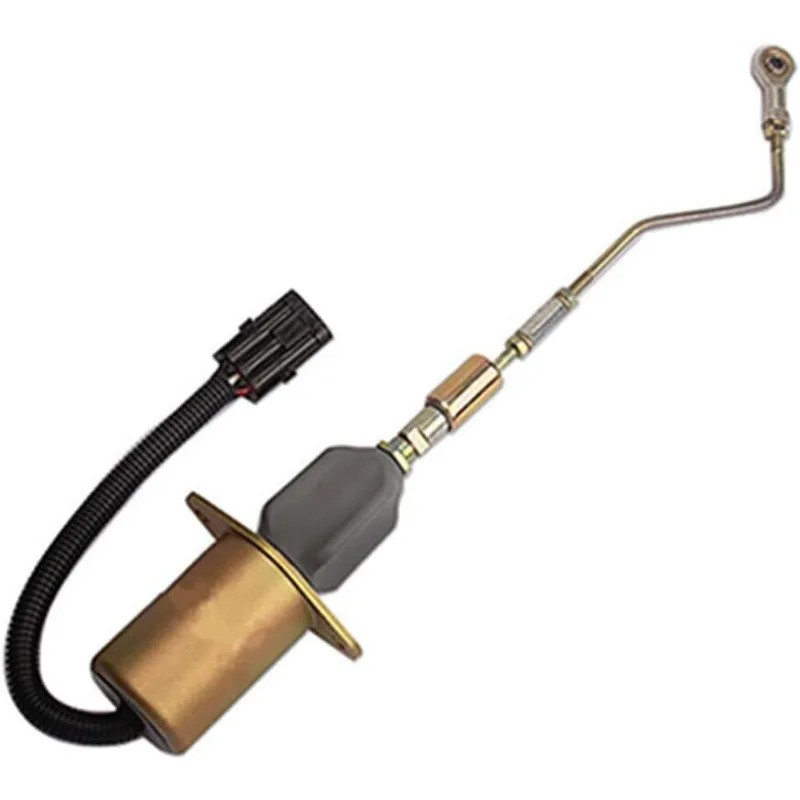 24V Fuel ShutOff Solenoid Valve 3935457 3935459 For Cummins 5.9L 8.3L Diesel