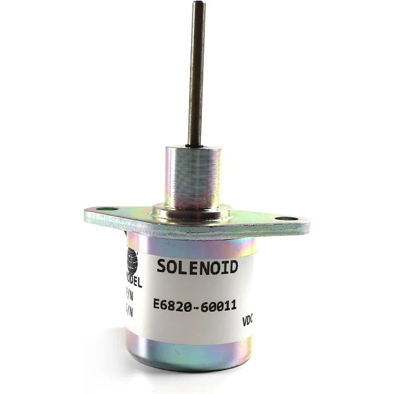 12V Stop Solenoid Valve E6850-60012 For Kioti Tractor CK25 CK27 CK30 DK25
