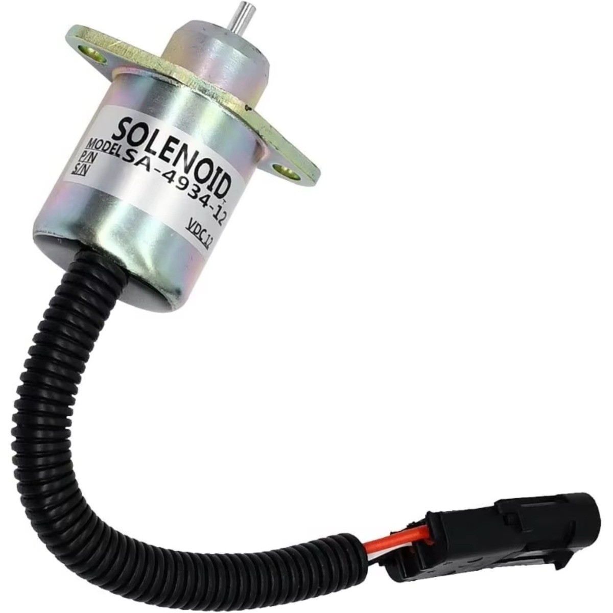 12V Stop Solenoid Fuel Shutoff Solenoid Valve SA-4934-12 For Perkins Engine