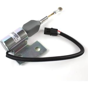 12V Shut Off Solenoid 3964627 3991167 SA-4941-12 For Hyundai R130 R170 Cummins