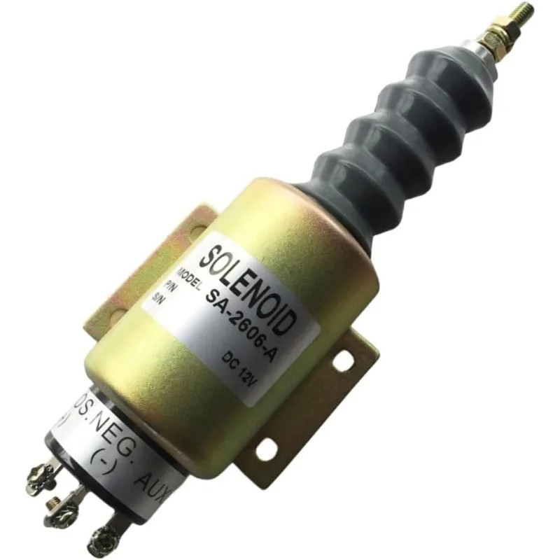 12V Stop Solenoid Valve SA-2606-A 2001-12E3U1B2S2 2001-12E2U1B2A For Mitsubishi