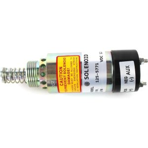 12V Fuel Shut Off Solenoid Valve 9X-5312 For Caterpillar CAT 3114 3116 3126
