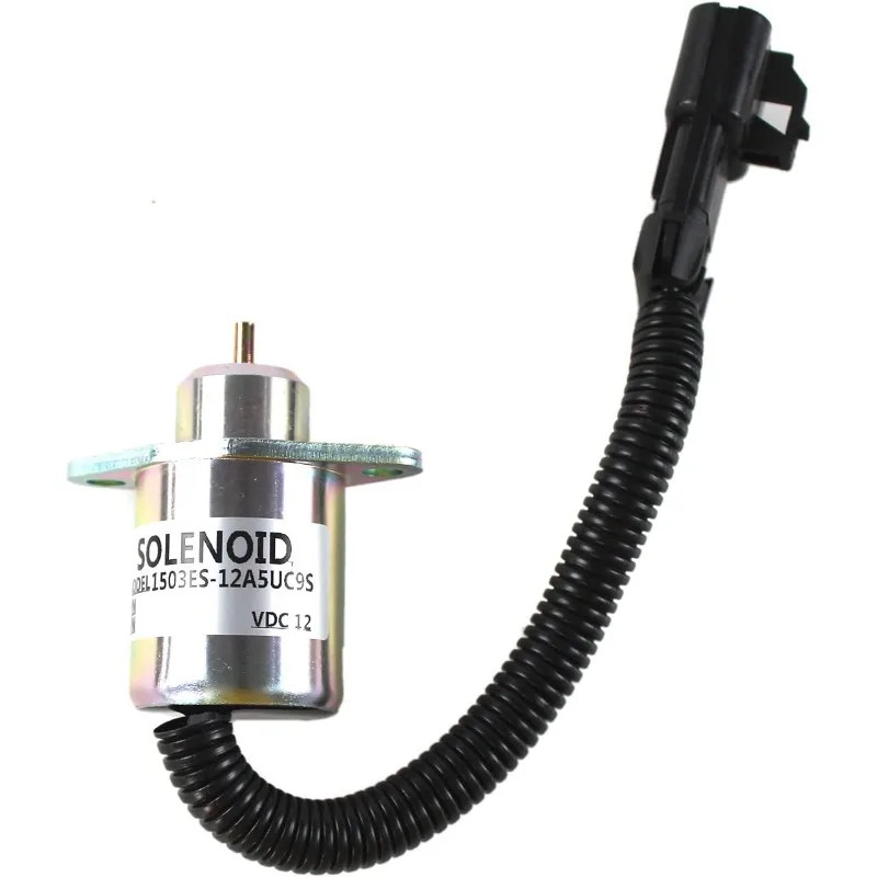 12V Stop Solenoid Fuel Shutoff Solenoid Valve 1503ES-12A5UC9S For Kubota