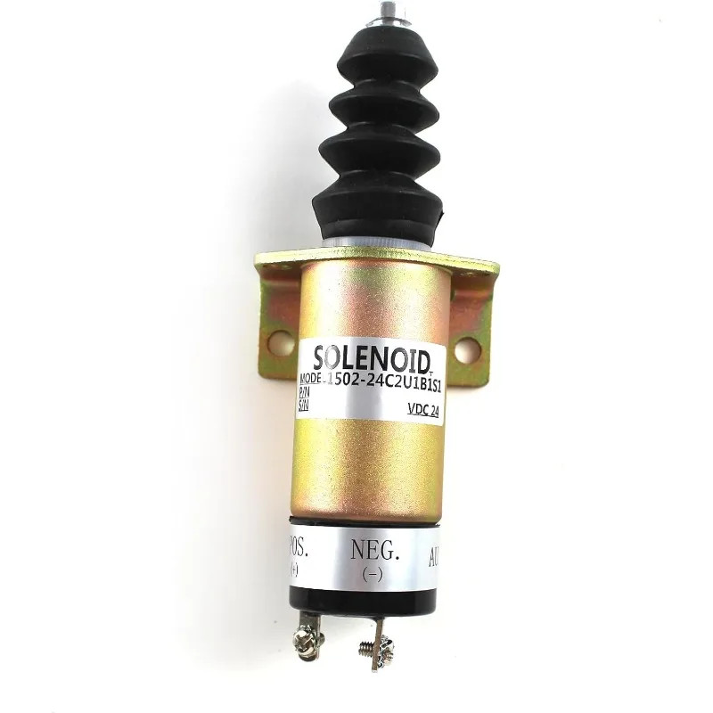 24V Fuel Shut Off Solenoid Valve1502-24C2U1B1S1 For Woodward Engine