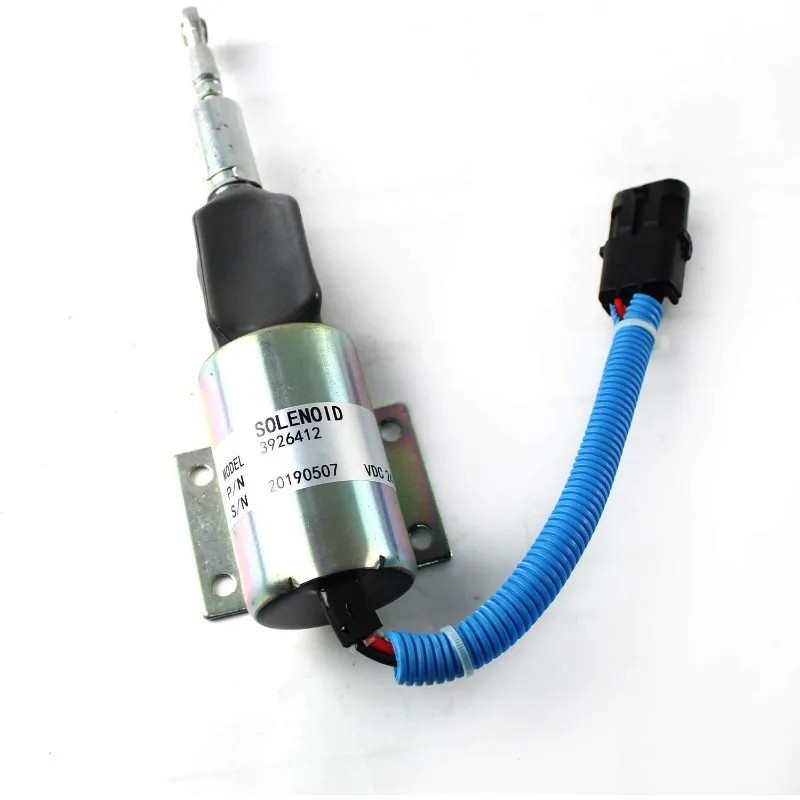 24V Fuel Shut Off Solenoid Valve 3926412 SA-4257-24 For Cummins 6CT Engine