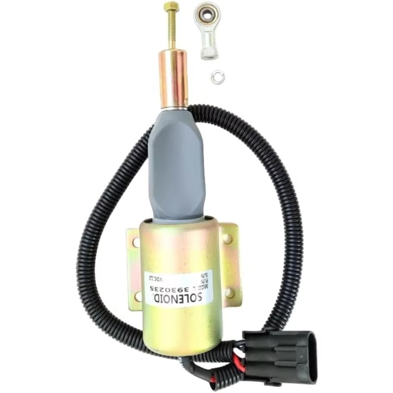 12V Fuel Shutdown Solenoid Valve 3930235 SA-4348-12 For Cummins 4BT 6BT 6CT