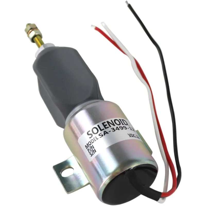 12V Fuel Shut Off Solenoid Valve 1751ES-12E6ULB5S8 For Woodward Engine