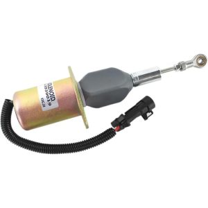 24V Fuel Shut Off Solenoid Valve 3939019 For Cummins C B 5.9L 8.3L Engine