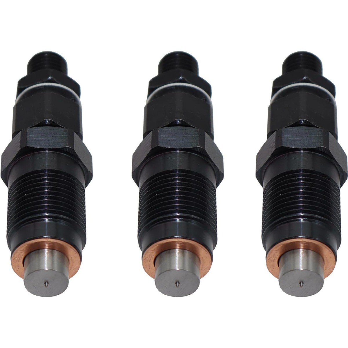 3PCS Fuel Injectors 16082-53900 for Kubota D1403, D1503, D1703, V2203 Engine