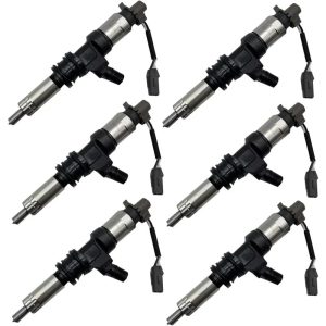 6PCS Fuel Injector 095000-5450 ME302143 For Mitsubishi Fuso Fighter 7.5L 6M60