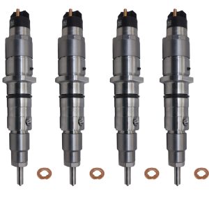 4PCS Fuel Injector 0445120305 For Komatsu SAA6D114E5 SAA6D114E-6 Engine