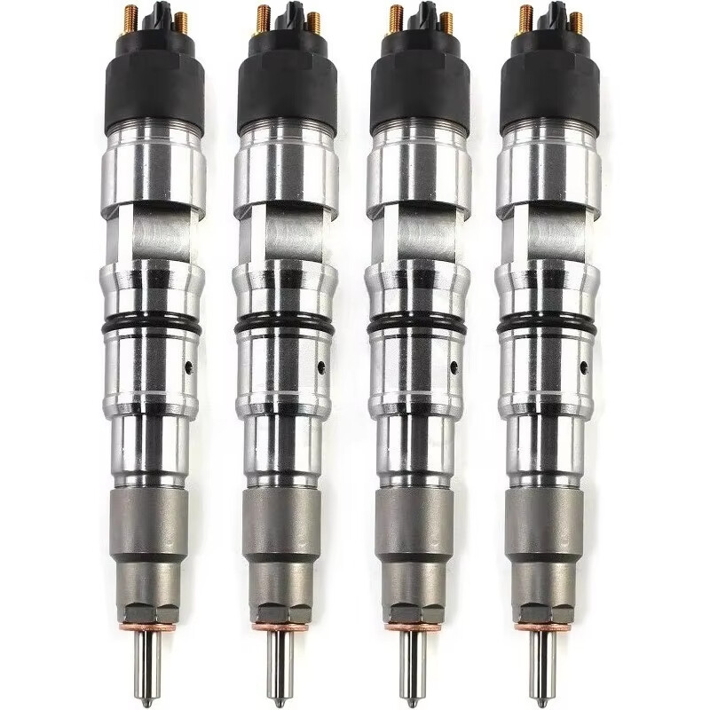 4PCS Common Rail Fuel Injectors 0445120080 For Doosan DL06 DL06S Engine