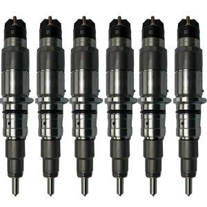 6PCS Common Rail Fuel Injector 6745713110 For Komatsu SAA6D114E SAA6D114E-3
