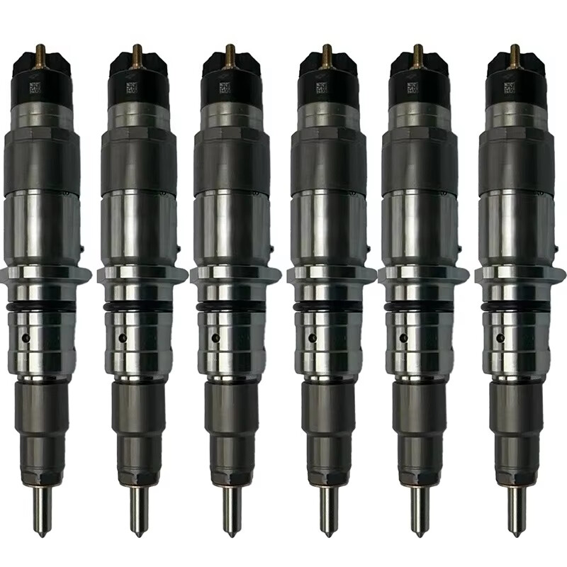 6PCS Common Rail Fuel Injector 6745713110 For Komatsu SAA6D114E SAA6D114E-3