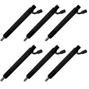 6PCS Fuel injector Nozzle 6743113320 4063524 For Komatsu SAA6D114E-2 Engine