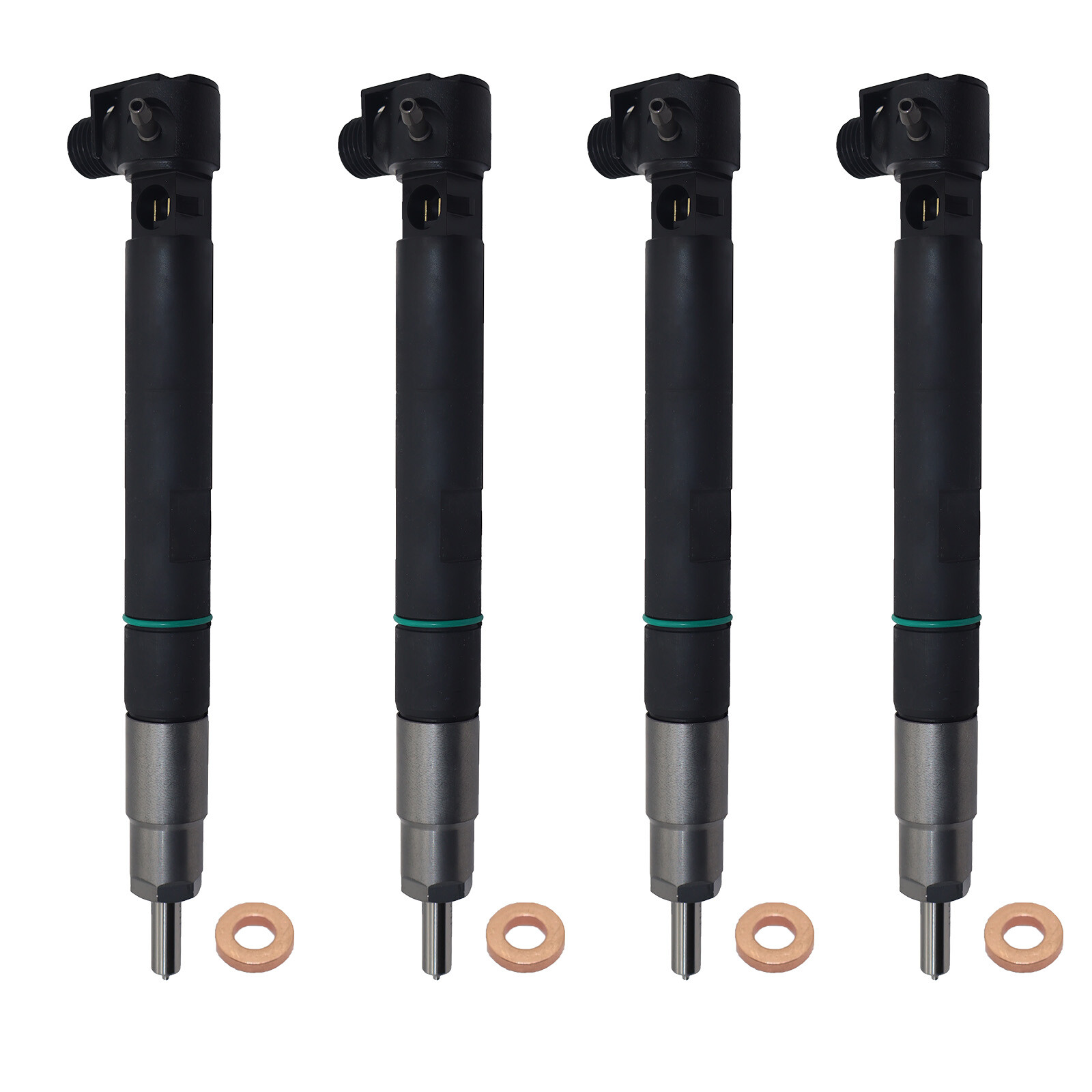 4PCS Fuel Injectors 28347042 7261663 For Doosan D34 T3 & T4 For Bobcat T740 T750