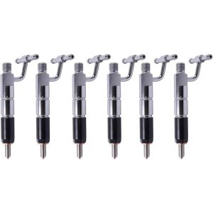 6PCS Fuel Injector Nozzle 093500-7700 32A61-03020 32A6103020 For Mitsubishi