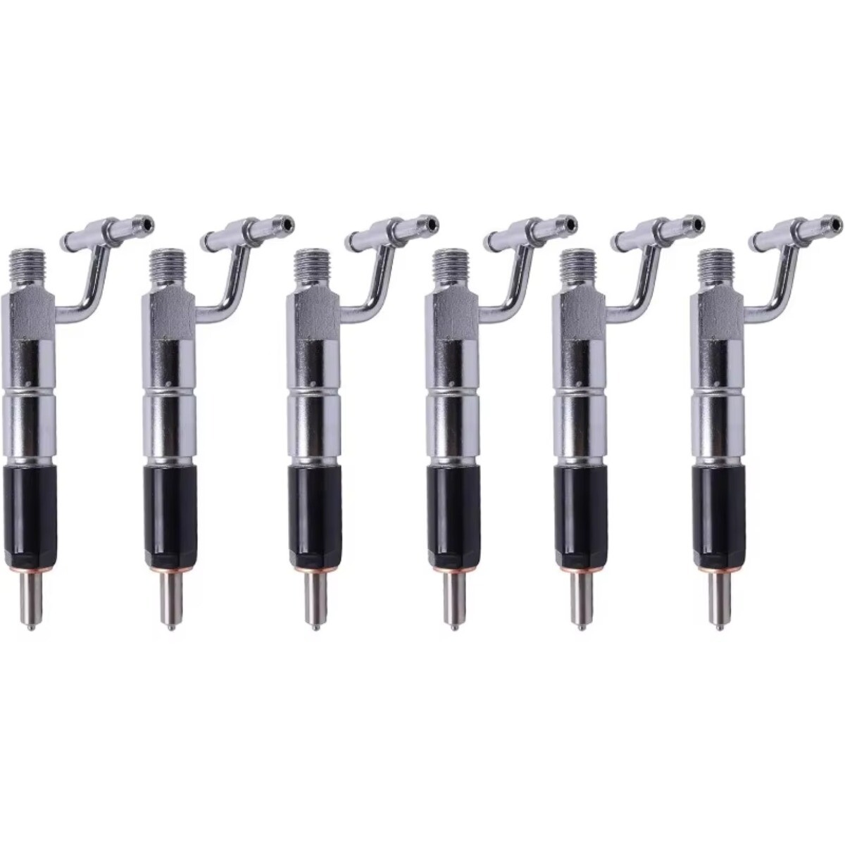 6PCS Fuel Injector Nozzle 093500-7700 32A61-03020 32A6103020 For Mitsubishi