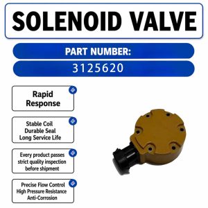 Solenoid Valve 3125620 For CATERPILLAR EXCAVATOR 320D E320D 320DL C6.4