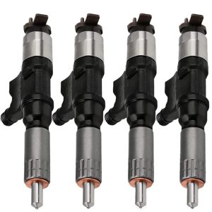 4PCS Fuel Injector 095000-0660 095000-0661 8-98284393-0 For Isuzu 4HK1 5.2L 6HK1
