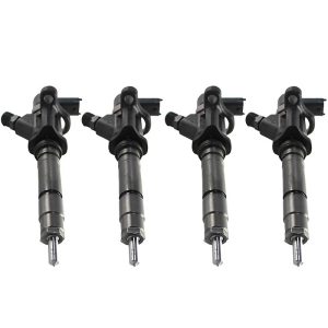 4PCS Fuel Injectors 0445120047 For Mitsubishi Fuso Canter FB70 FE71 FE84 Engine