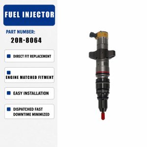 10R-4761 1PCS Fuel Injector For Caterpillar CAT C7 Powertrain C7 Engine